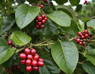 Fototapeta premium planta de café 