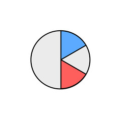 Pie Chart Vector