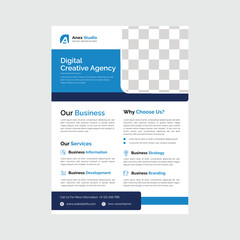 Corporate Business Flyer Template Design For Business