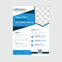 Corporate Business Flyer Template Design For Business
