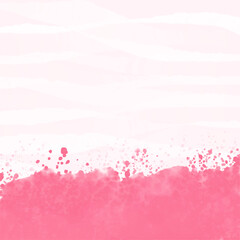 Pastel pink abstract background-watercolor painting texture background 
