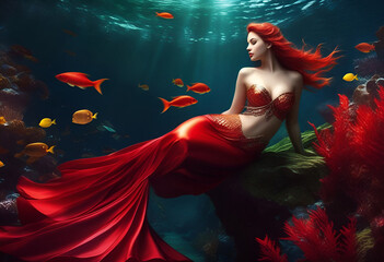 The red mermaid