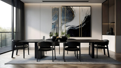 interior with table