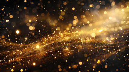 elegance gold sparkles 