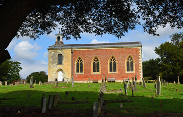 Fototapeta na wymiar Church at Wimpole Cambridgeshire England UK