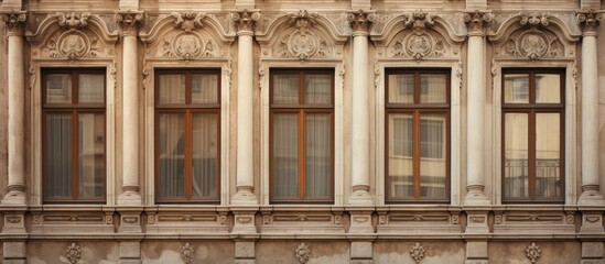 Windows with the charm of antiquity.