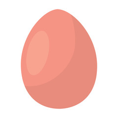 Decorated colored easter egg Vector