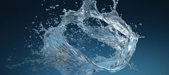 water splash waves, clear, fresh, aqua 85