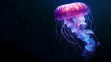vibrant jellyfish