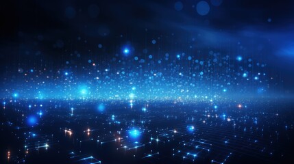 Abstract background that represents the limitless possibilities and horizons of IT technology in the future, pushing the boundaries of innovation