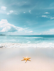 Fototapeta na wymiar waves on a beach, summer themed images, tropical photos