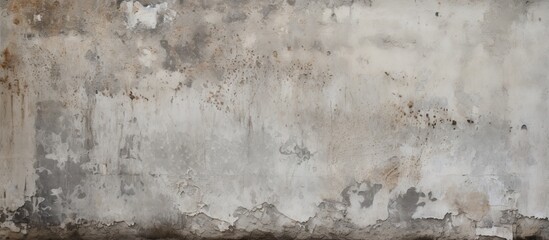 A detailed shot of a weathered concrete wall covered in various stains and marks, resembling a natural landscape with its texture and patterns