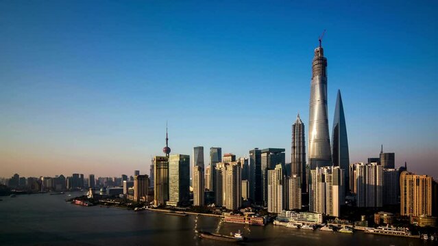 Time Lapse - Shanghai Skyline