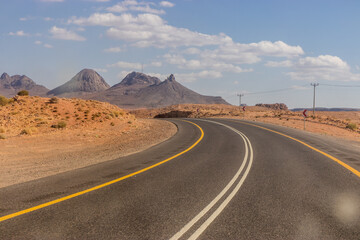 Road 8900 near Tabuk, Saudi Arabia