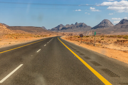 Road 8900 near Tabuk, Saudi Arabia