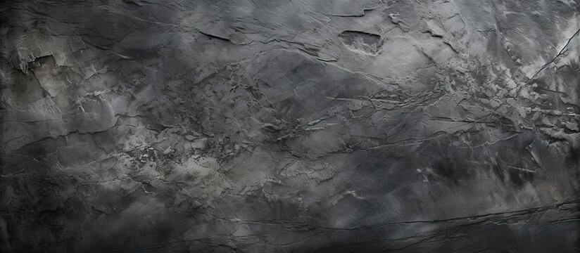 A detailed photo capturing the intricate patterns of a black and white marble texture, resembling a blend of sky and water with hints of grey, cloudlike swirls, and deep darkness