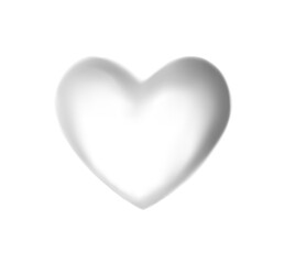 Shadow transparent to emulate a heart shaped recess. Pattern for any background. Png illustration