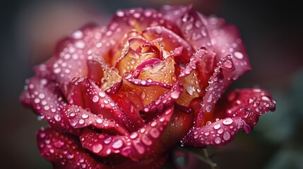 Discover the intricate beauty of roses with meticulously captured close-up shots
