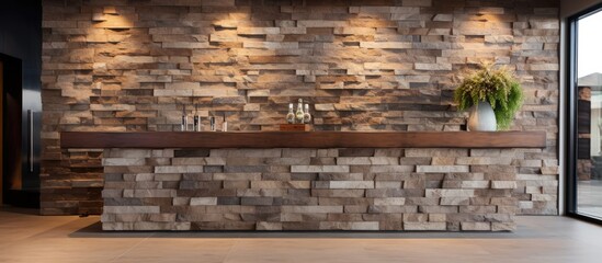 Versatile stone veneer for enhancing walls indoors and outdoors