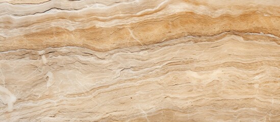 A closeup of a brown tile with a marble texture, perfect for flooring in a cuisine or bedrock...
