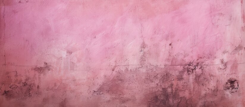 A close up of a pink wall with a blurred background, featuring shades of magenta and peach. The wall has a subtle pattern and is made of wood