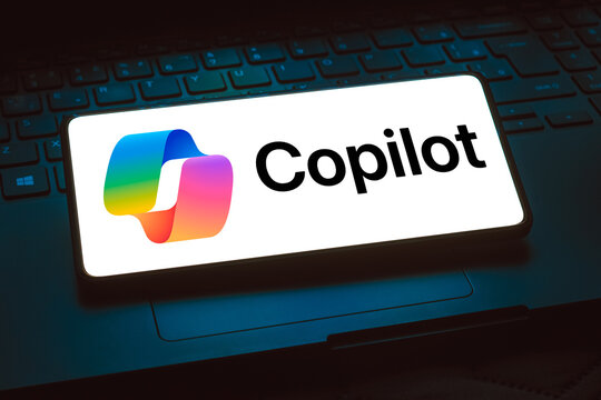 March 15, 2024, Brazil. In this photo illustration, the Microsoft Copilot logo is displayed on a smartphone screen.
