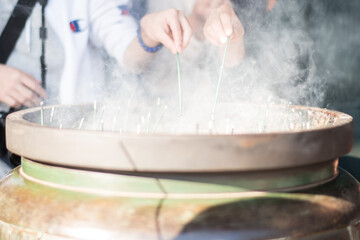Incense burner and incense