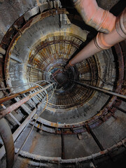 Abandoned metro tunnels and metro system