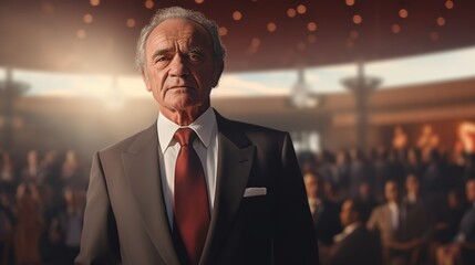 businessman in a suit