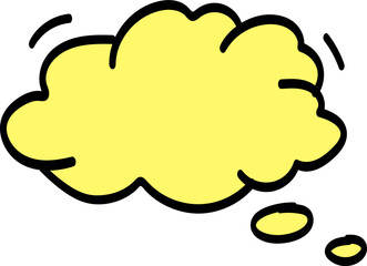 만화 대화 말풍선 일러스트