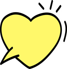 만화 대화 말풍선 일러스트