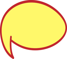 만화 대화 말풍선 일러스트