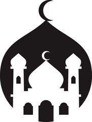 Islamic Mosque Silhouette