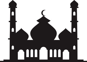 Islamic Mosque Silhouette