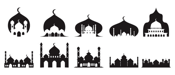 Islamic Mosque Silhouette