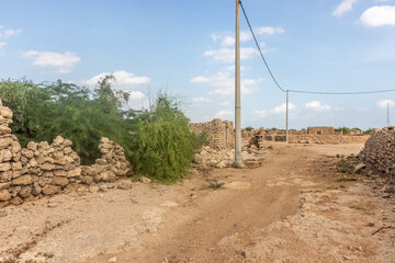 Al Qassar village on Farasan island, Saudi Arabia