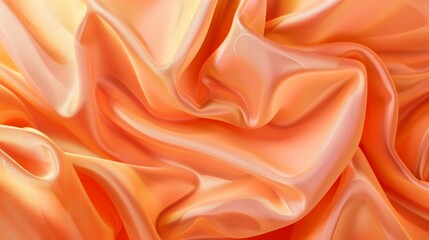 peach color fabric background generative ai