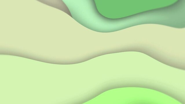 4k seamless loop animation with abstract fluid gradients, inner glow surface like landscape. Beautiful color
