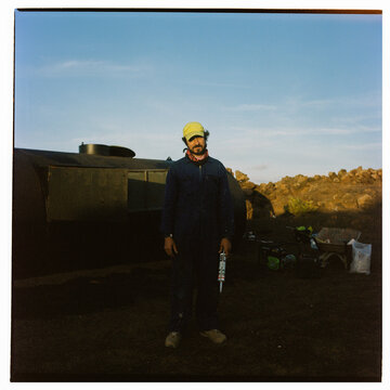 Portrait of a Hardworking Farmer.