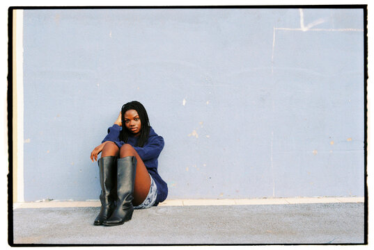 portrait of black womn