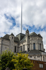 St Anne’s Cathedral, The Spire Of Hope, Cathedral Quarter, Cathedral consecrated in 1904, with a...