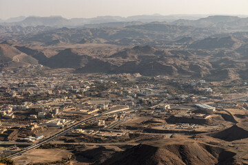 Aerial view of Dhahran al Janub, Saudi Arabia