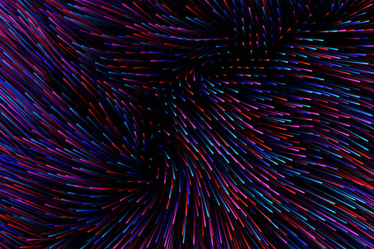 Abstract background with flow lines