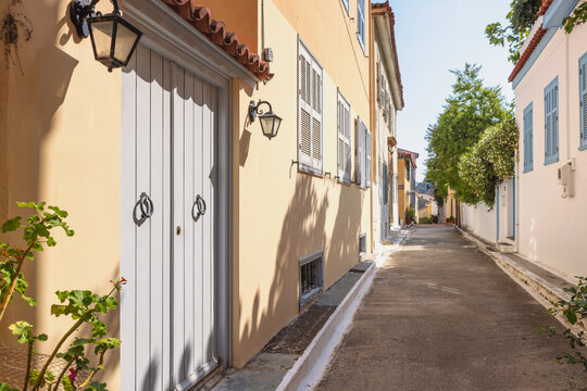 A pedestrian street in central Nafplio