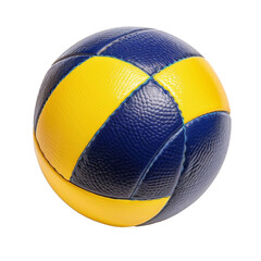 Vibrant Volleyball Ball on Transparent Background