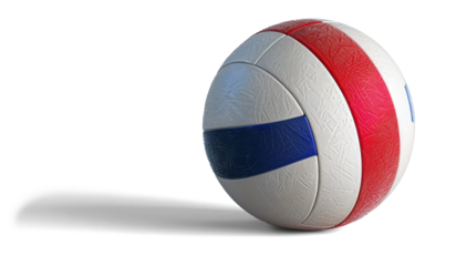 Volleyball Ball Isolated on Transparent Background