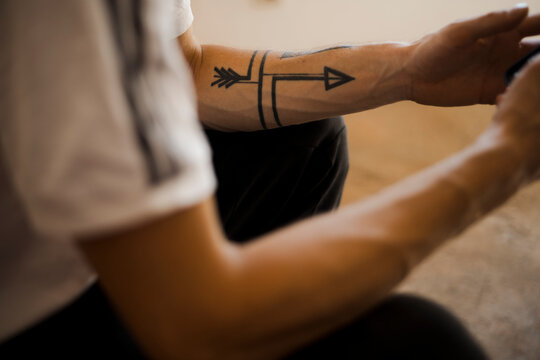 Arrow tattoo
