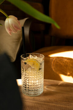 Gin tonic cocktail 