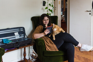 Woman lifestyle at home