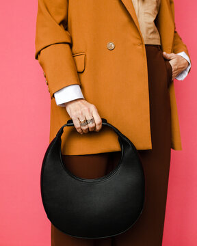 Stylish outfit's details 